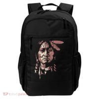 Sitting Bull Native American Chief Indian Warrior Backpack thumb 0