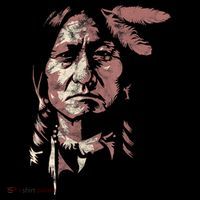 Sitting Bull Native American Chief Indian Warrior Women's Hoodie thumb 2