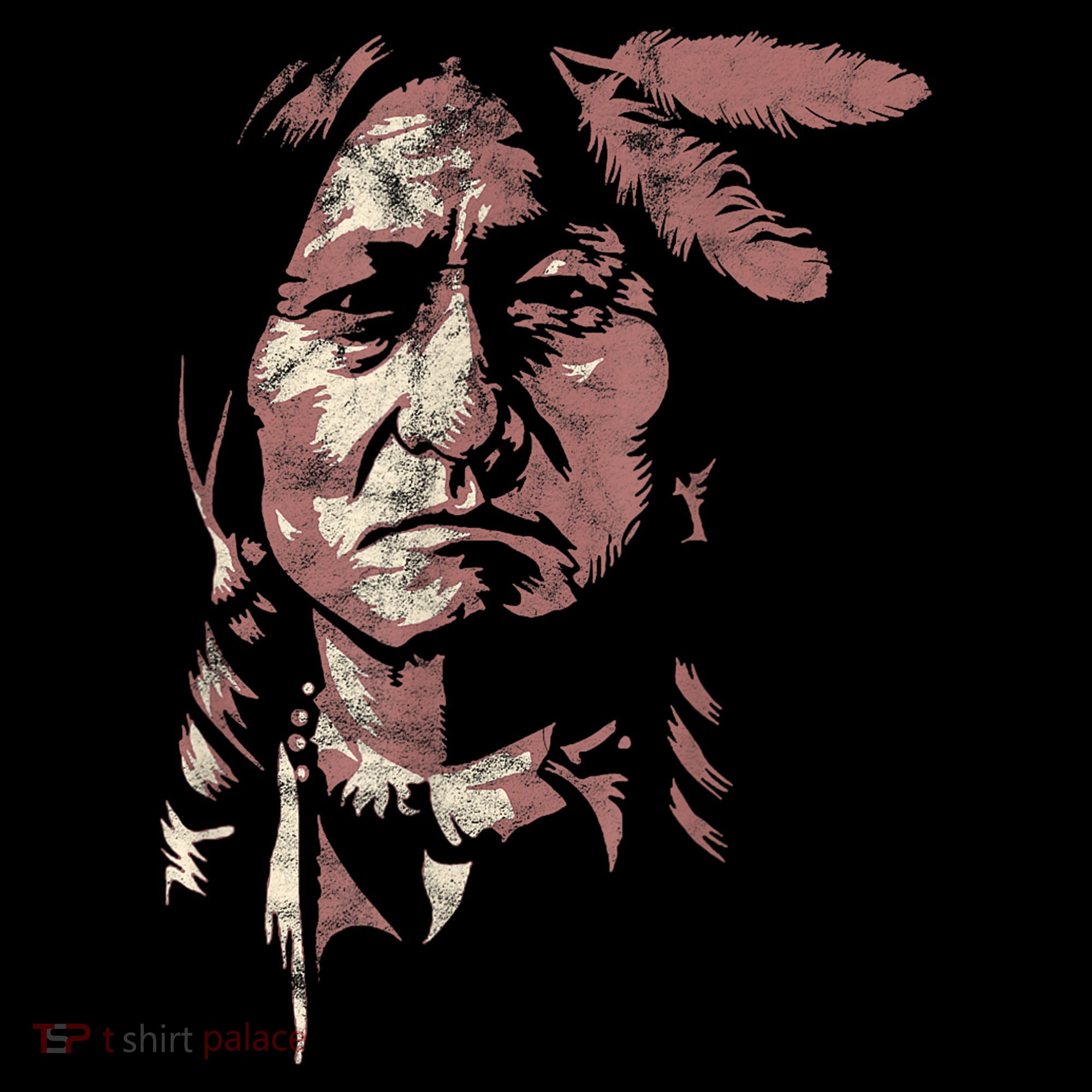 Sitting Bull Native American Chief Indian Warrior Women's Hoodie