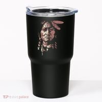 Sitting Bull Native American Chief Indian Warrior Tumbler thumb 0