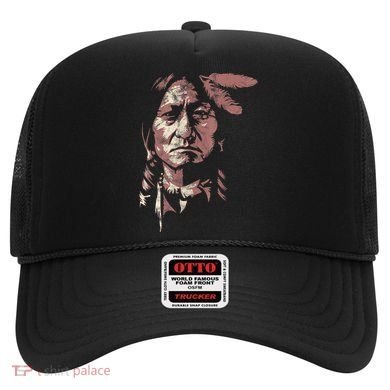 Sitting Bull Native American Chief Indian Warrior Hat