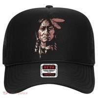 Sitting Bull Native American Chief Indian Warrior Hat thumb 0