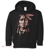 Sitting Bull Native American Chief Indian Warrior Toddler Hoodie thumb 0