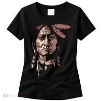 Sitting Bull Native American Chief Indian Warrior Women's T-Shirt thumb 0