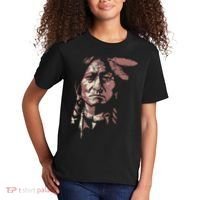 Sitting Bull Native American Chief Indian Warrior Kids T-Shirt thumb 2