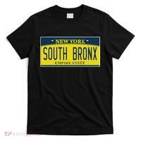 South Bronx New York Ny Home Neighborhood License Plate T-Shirt thumb 0