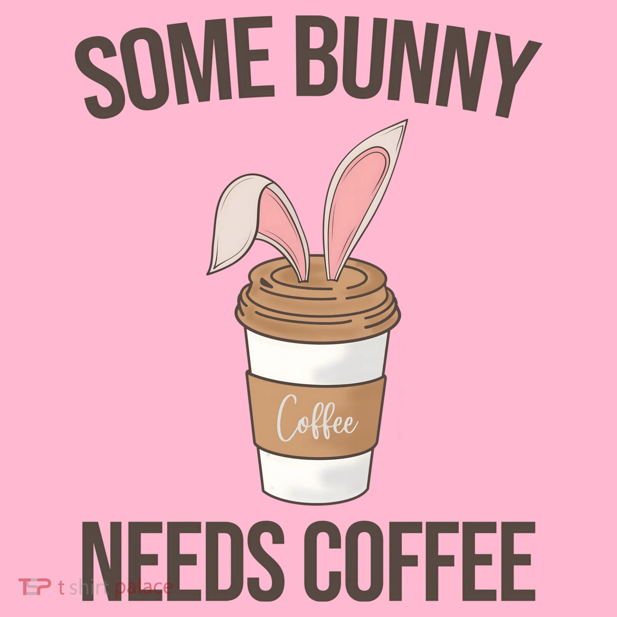 Some Bunny Needs Coffee Cute Doggie Tank