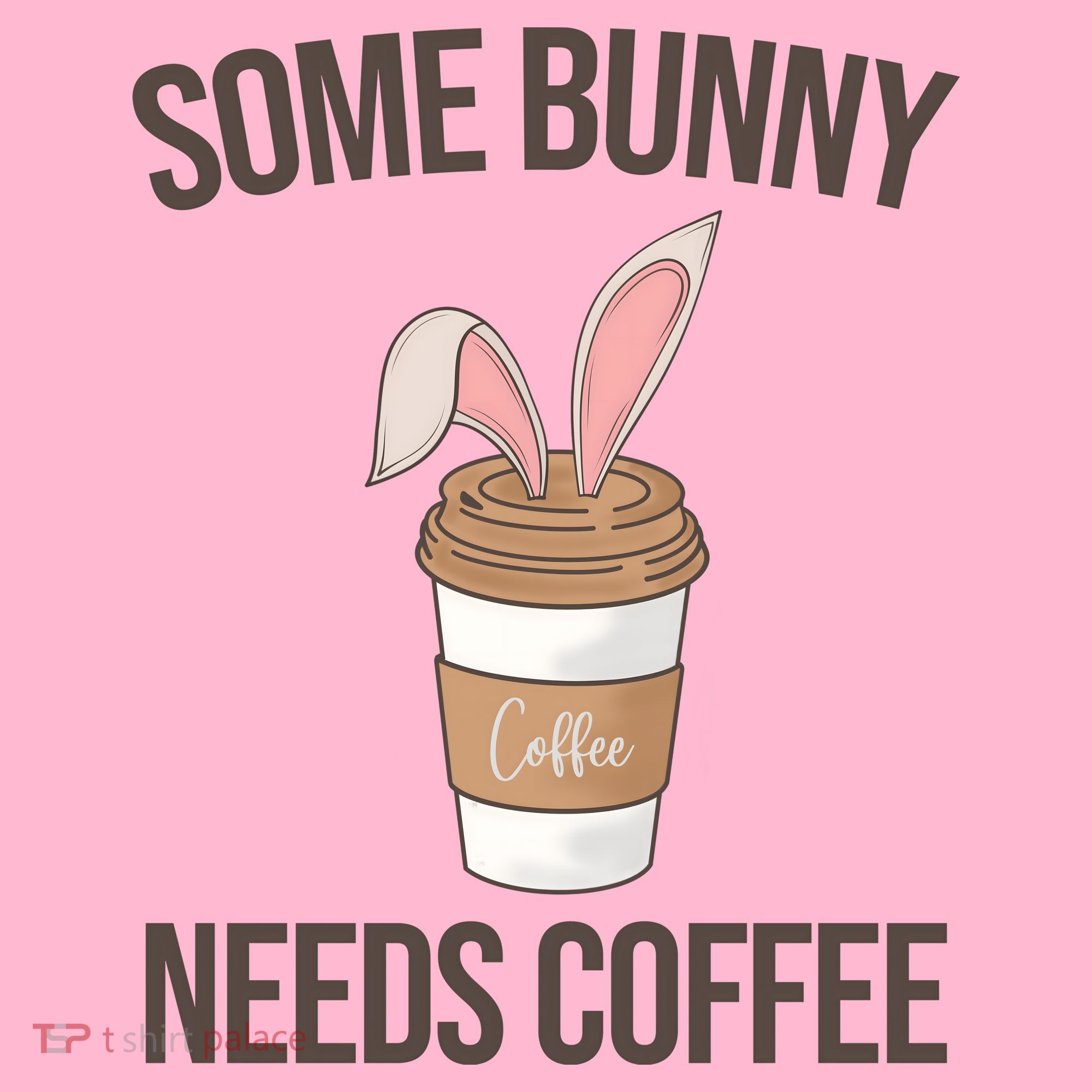 Some Bunny Needs Coffee Cute Visor