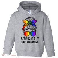 Straight But Not Narrow Proud Ally Toddler Hoodie thumb 0