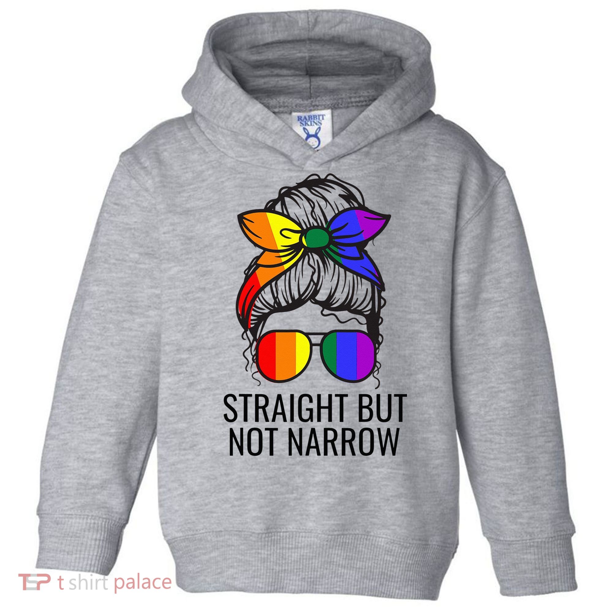 Straight But Not Narrow Proud Ally Toddler Hoodie