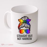 Straight But Not Narrow Proud Ally Coffee Mug thumb 0