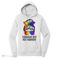 Straight But Not Narrow Proud Ally Women's Hoodie thumb 0