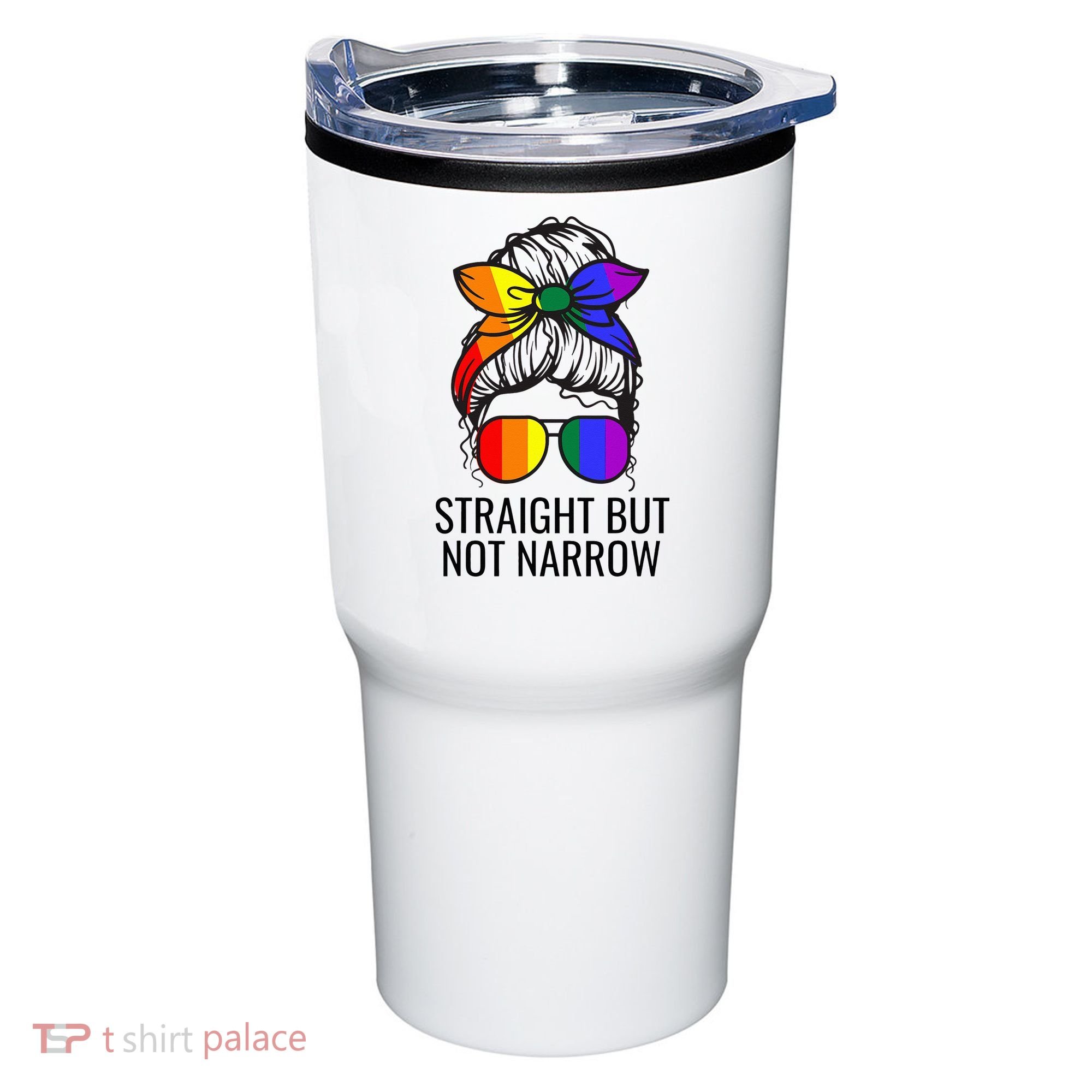 Straight But Not Narrow Proud Ally Tumbler