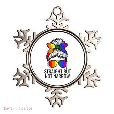 Straight But Not Narrow Proud Ally Ornament