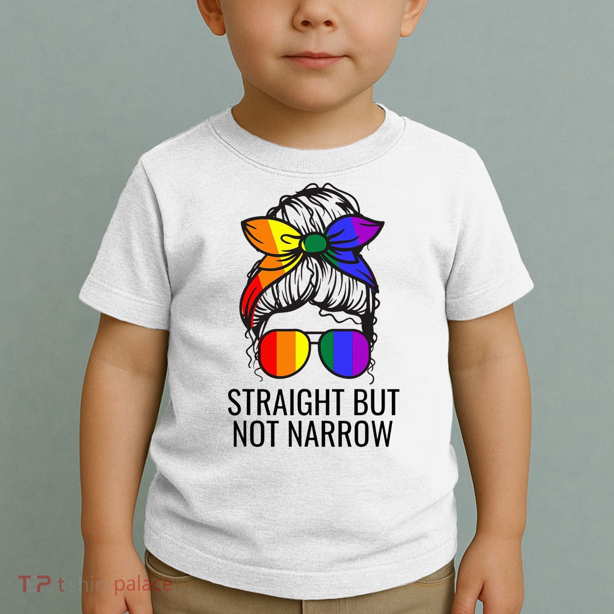 Straight But Not Narrow Proud Ally Toddler T-Shirt