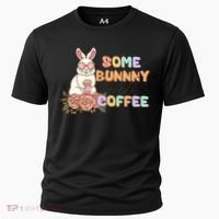 Some Bunny Needs Coffee Easter Day Gift Cooling Performance Crew T-Shirt thumb 0