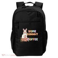 Some Bunny Needs Coffee Easter Day Gift Backpack thumb 0