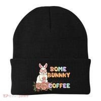 Some Bunny Needs Coffee Easter Day Gift Beanie thumb 0