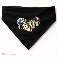 Small Business Owner Flower USA-Made Doggie Bandana thumb 0
