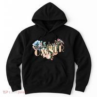 Small Business Owner Flower Hoodie thumb 0
