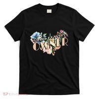 Small Business Owner Flower T-Shirt thumb 0