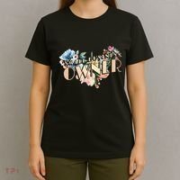 Small Business Owner Flower T-Shirt thumb 4