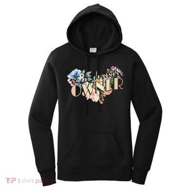 Small Business Owner Flower Women's Hoodie