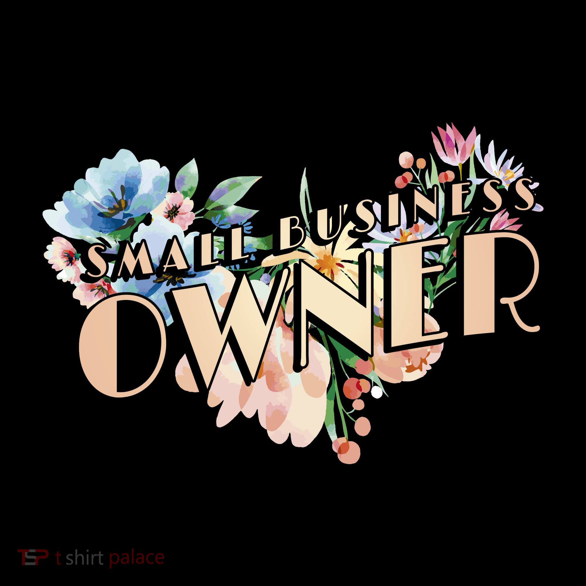 Small Business Owner Flower Mousepad