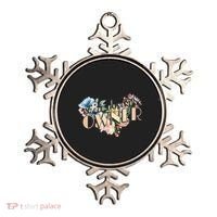 Small Business Owner Flower Ornament thumb 0