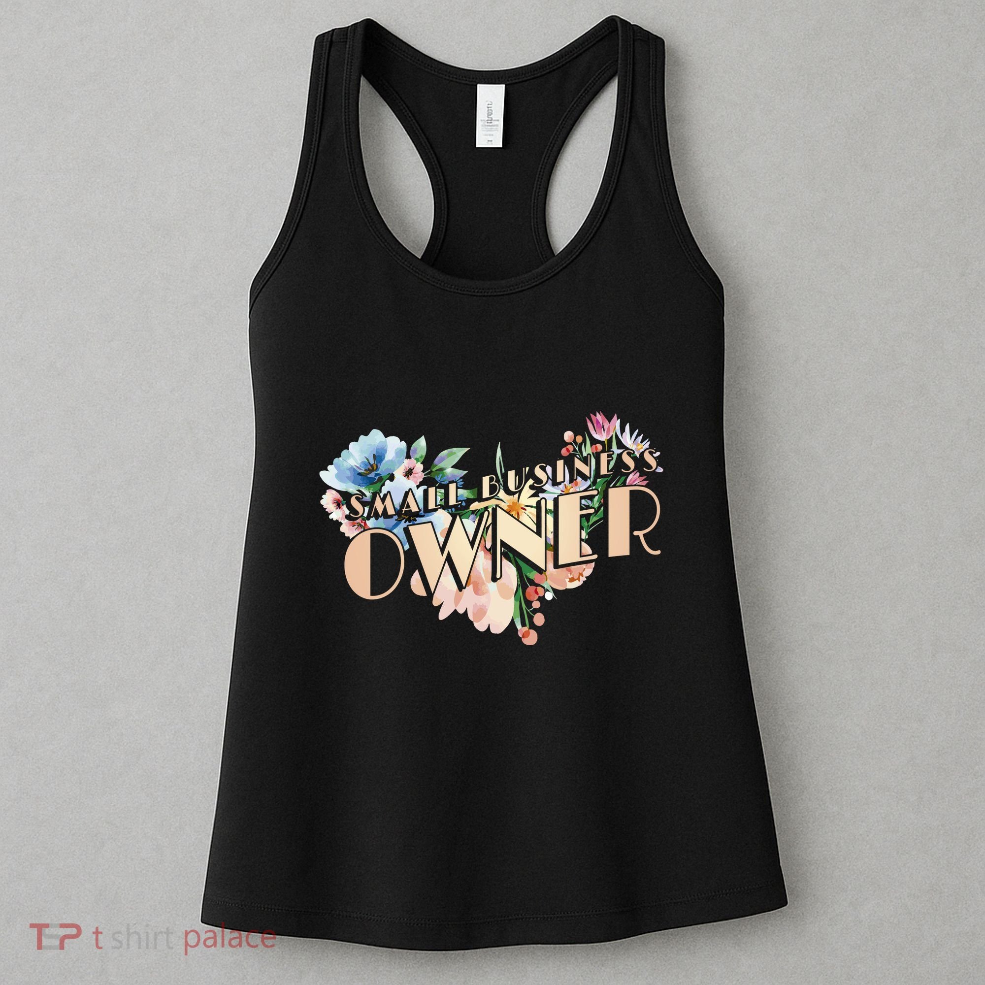 Small Business Owner Flower Women's Tank Top