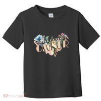 Small Business Owner Flower Toddler T-Shirt thumb 0