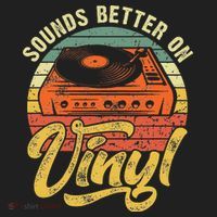Sounds Better On Vinyl Music Lover Disc Records Collector Beanie thumb 2