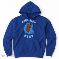 Skiing Bear On Ski Slope Funny Park City Utah Souvenir Gift Hoodie thumb 0