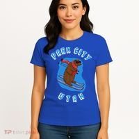 Skiing Bear On Ski Slope Funny Park City Utah Souvenir Gift Women's T-Shirt thumb 4
