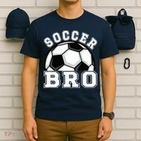 Soccer Brother Of A Soccer Player Bro T-Shirt thumb 6