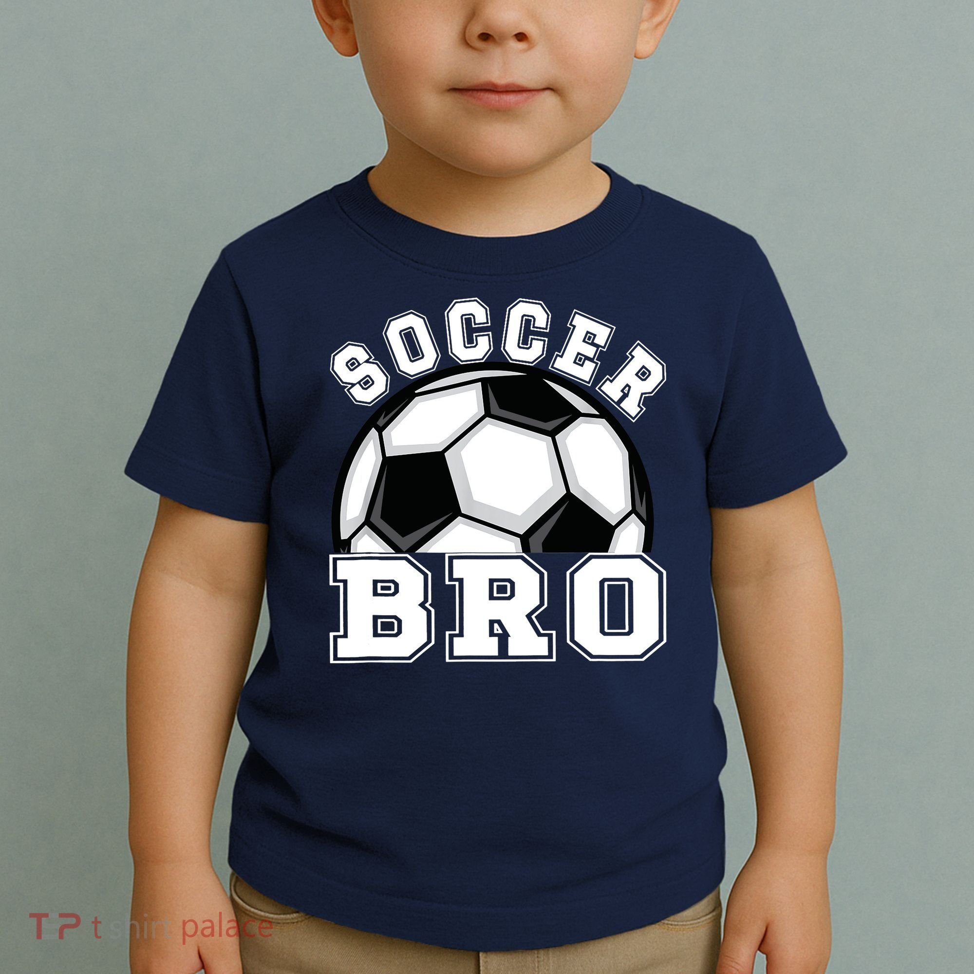 Soccer Brother Of A Soccer Player Bro Toddler T-Shirt