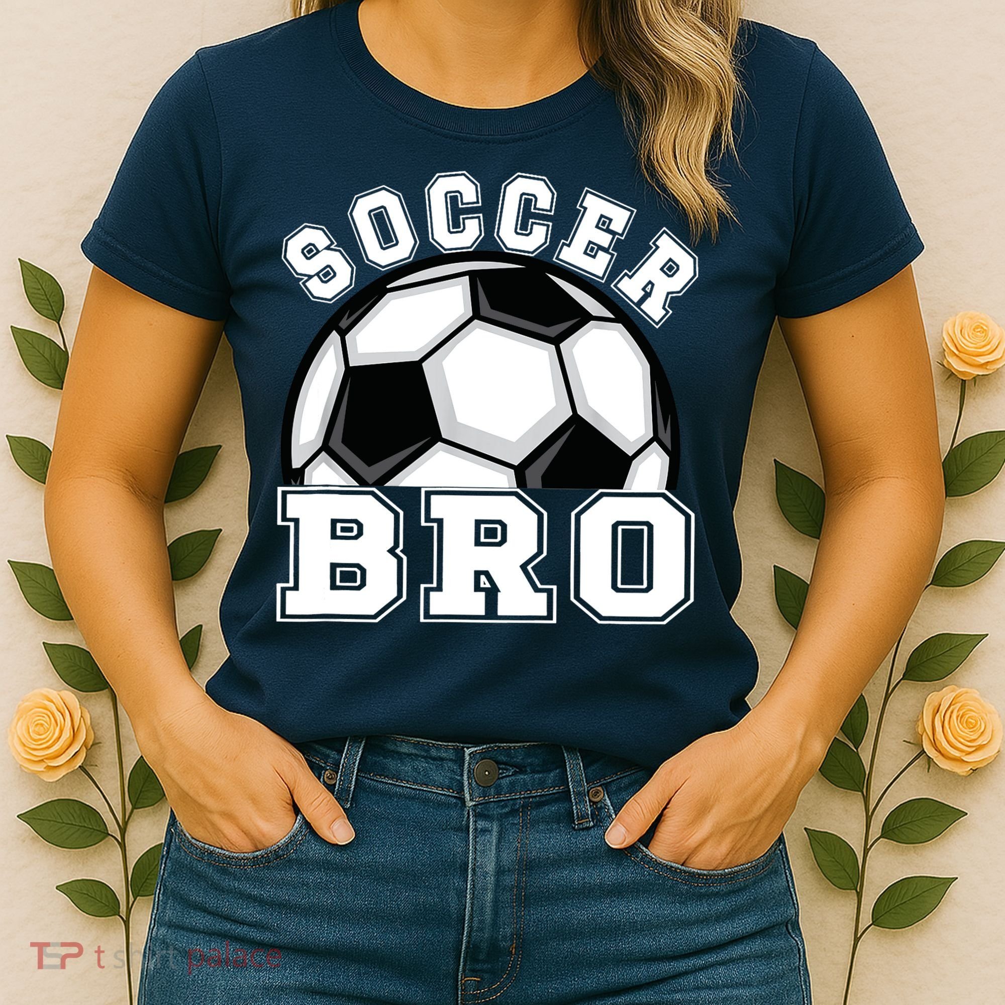 Soccer Brother Of A Soccer Player Bro Women's T-Shirt