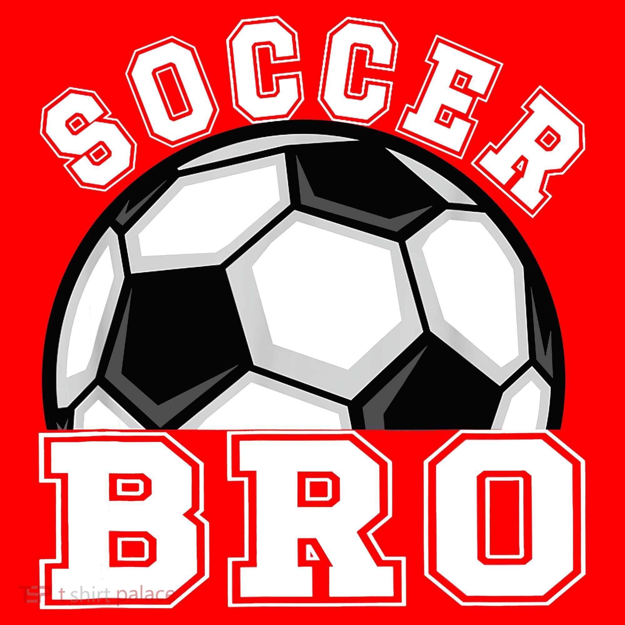 Soccer Brother Of A Soccer Player Bro Santa Hat