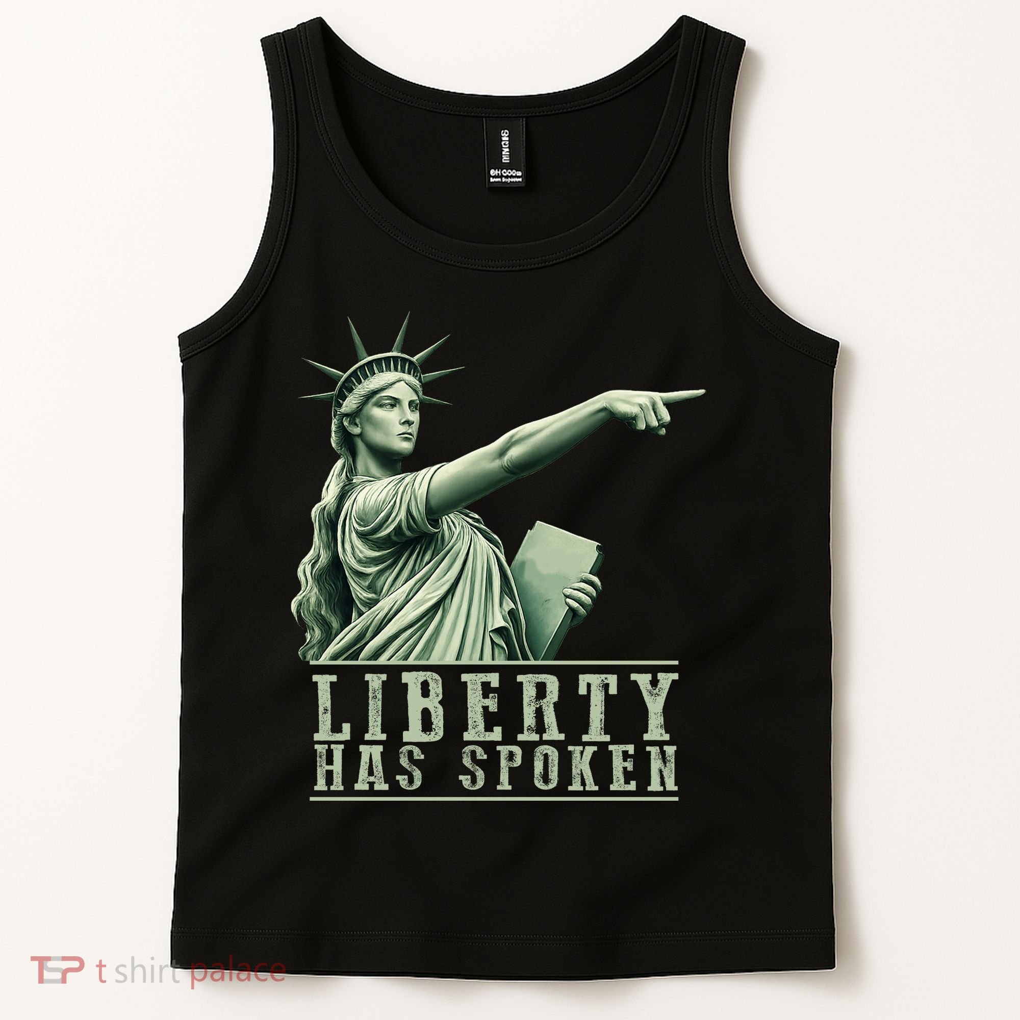 Sophie Basketball Point God Liberty Has Spoken Tank Top