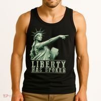 Sophie Basketball Point God Liberty Has Spoken Tank Top thumb 3