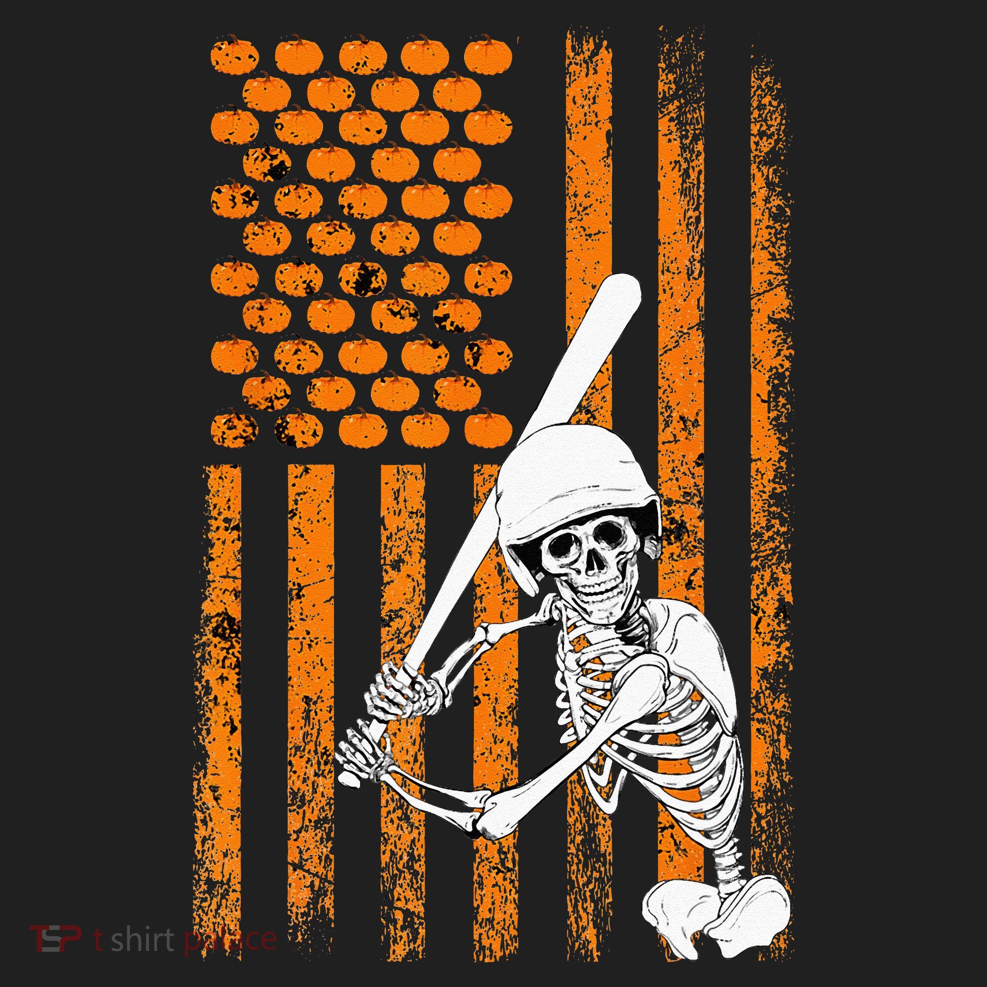 Skeleton Baseball Player Fan Skeleton Halloween Baseball Hat