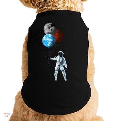 Planet Balloons Astronaut Space Doggie Tank