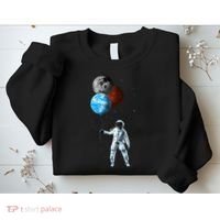 Planet Balloons Astronaut Space Sweatshirt thumb 2