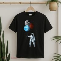 Planet Balloons Astronaut Space T-Shirt thumb 2