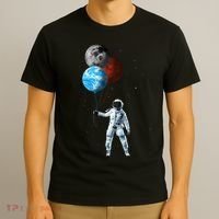 Planet Balloons Astronaut Space T-Shirt thumb 3