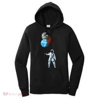 Planet Balloons Astronaut Space Women's Hoodie thumb 0