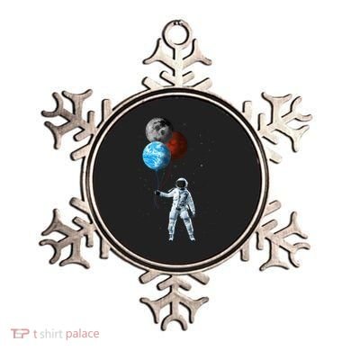 Planet Balloons Astronaut Space Ornament
