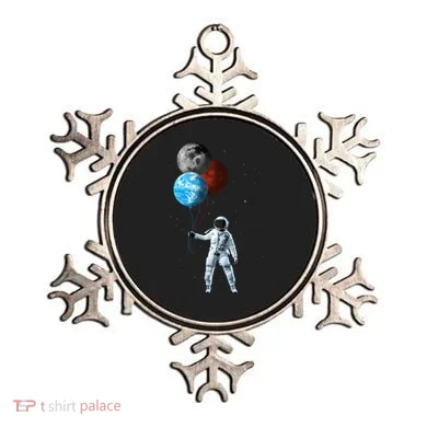 Planet Balloons Astronaut Space Ornament