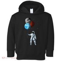 Planet Balloons Astronaut Space Toddler Hoodie thumb 0