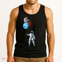 Planet Balloons Astronaut Space Tank Top thumb 3